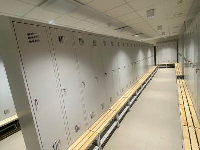 Changing room installation Rimi Eesti Food AS
